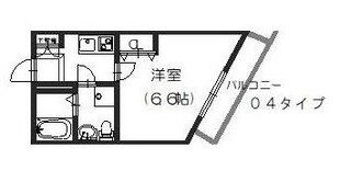 モダンルイーズ鶴見の物件間取画像